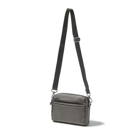 Baggallini 2 in 1 Convertible Belt Bag - Sterling Shimmer