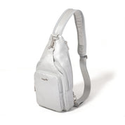 Baggallini Central Park Sling - Silver Metalic