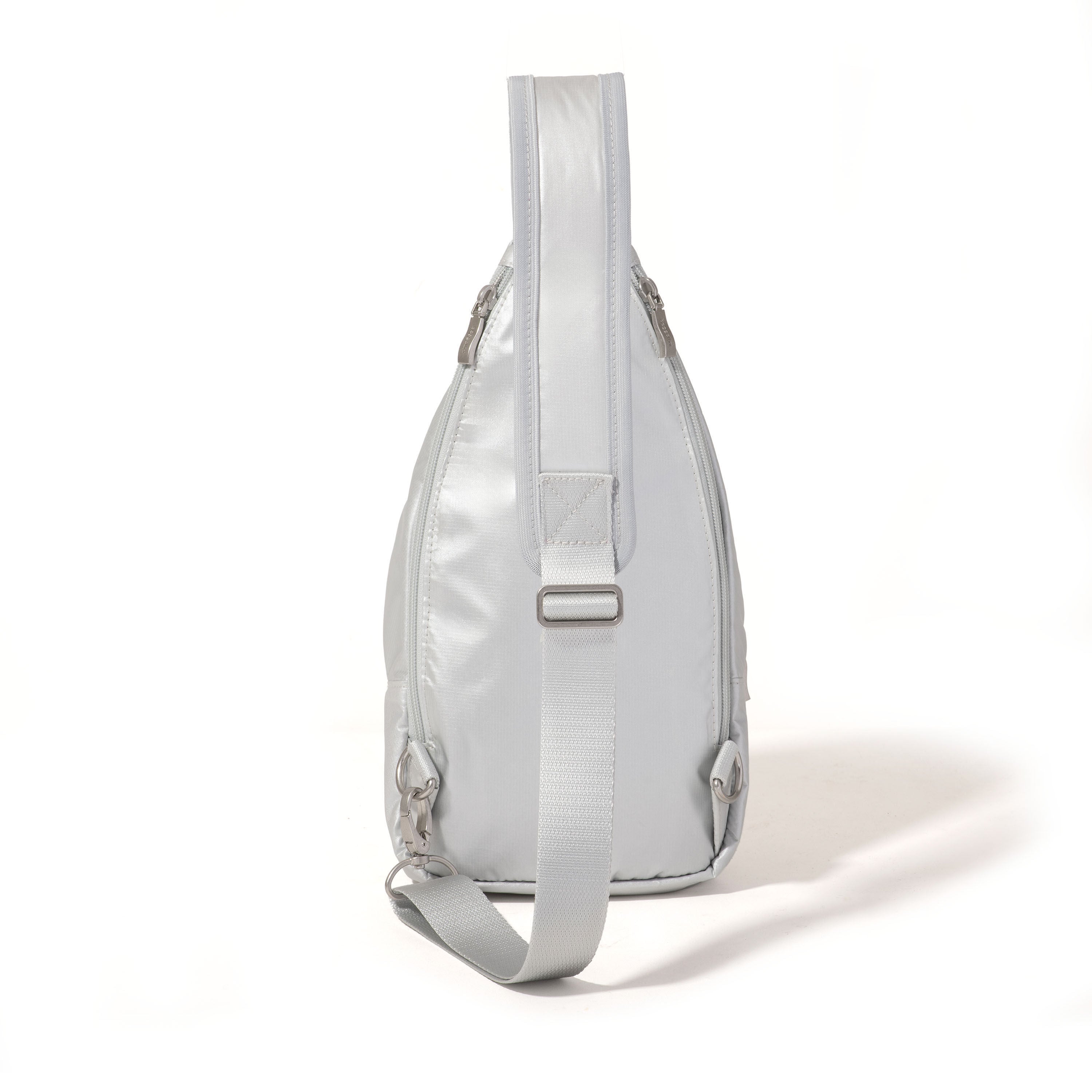 Baggallini Central Park Sling - Silver Metalic