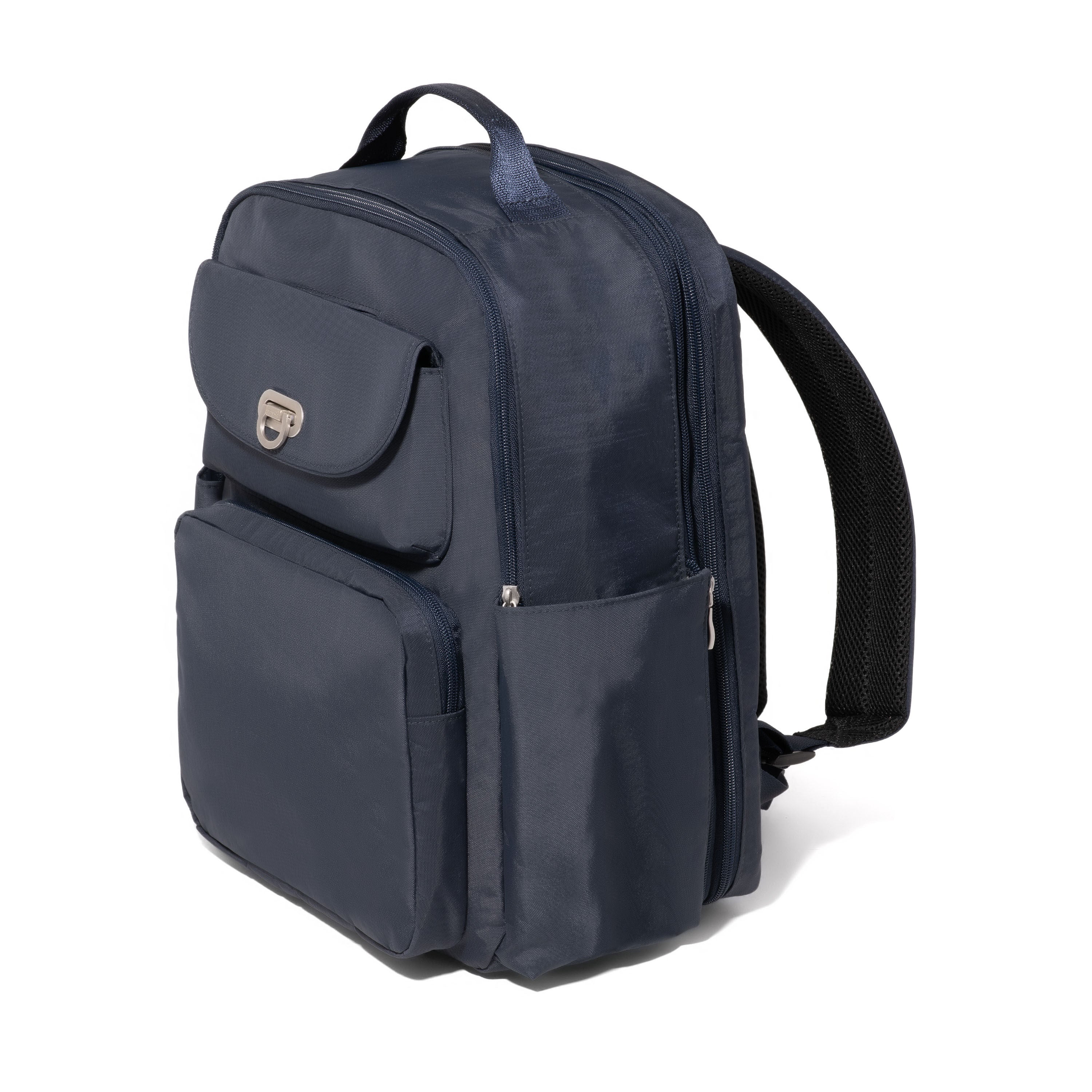Baggallini Coastal Flip Lock Backpack - French Navy