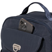 Baggallini Coastal Flip Lock Backpack - French Navy