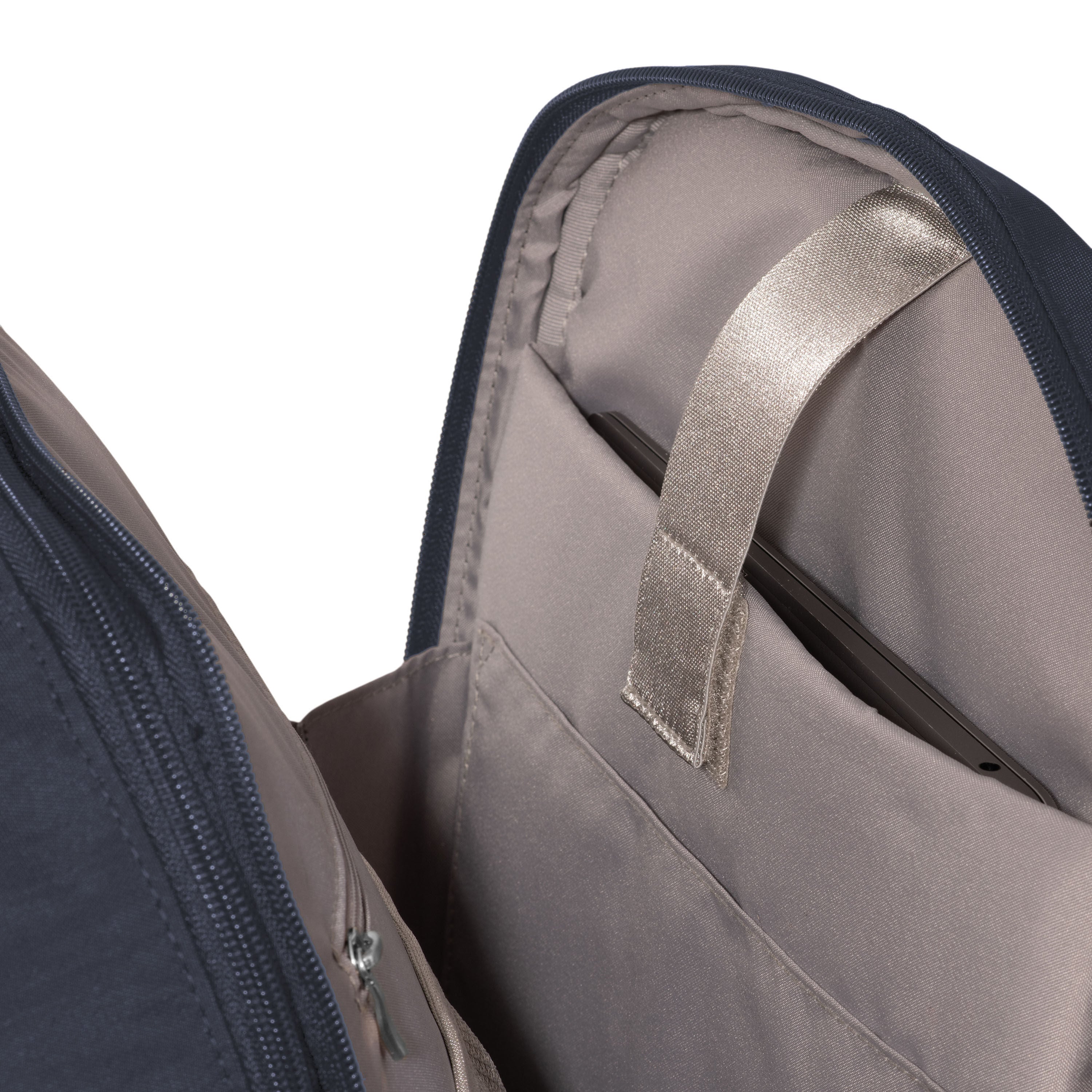 Baggallini Coastal Flip Lock Backpack - French Navy