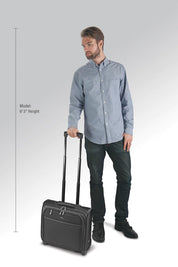 Solo New York Dakota Rolling Overnighter Case - Black