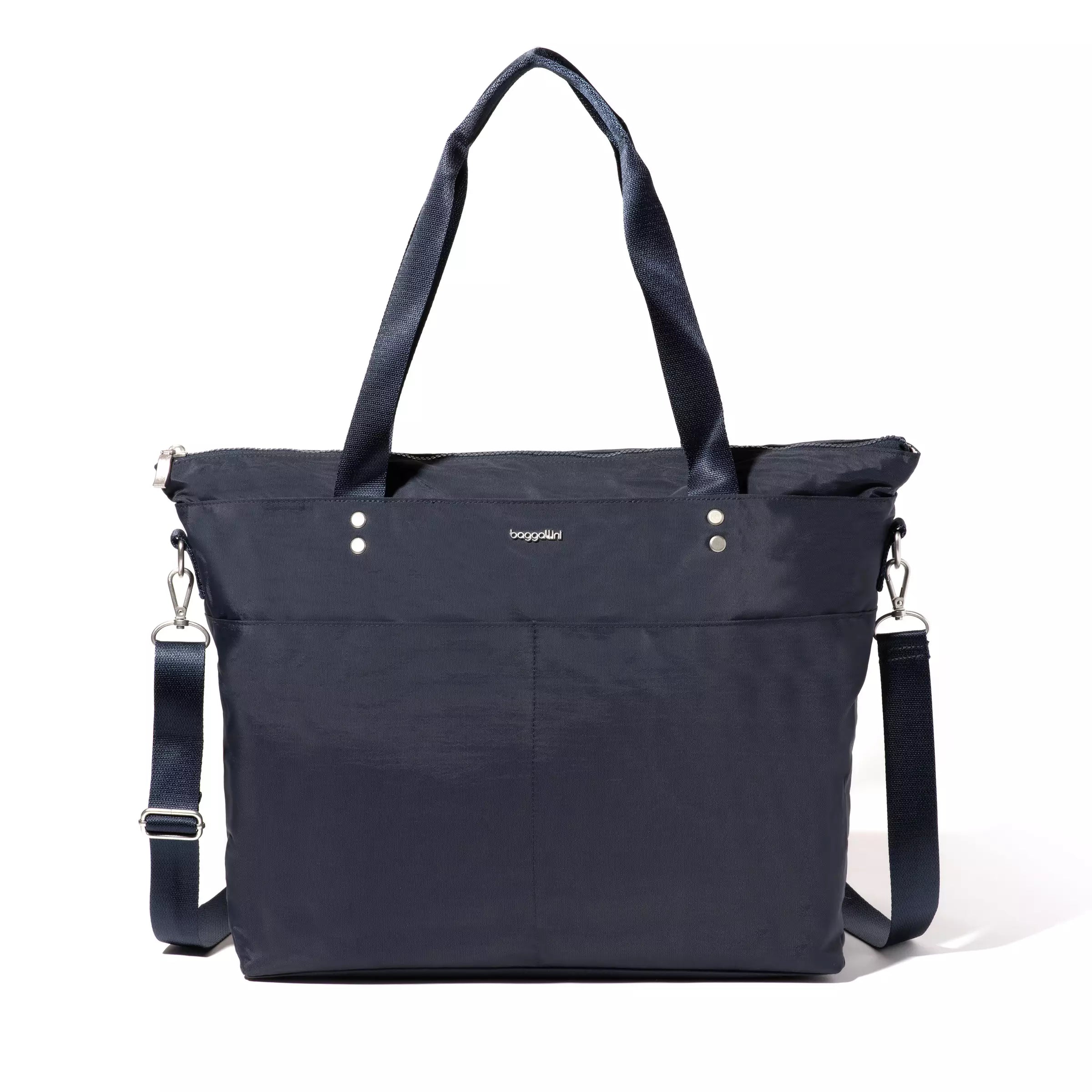 Baggallini Classic Carryall Laptop Tote - French Navy