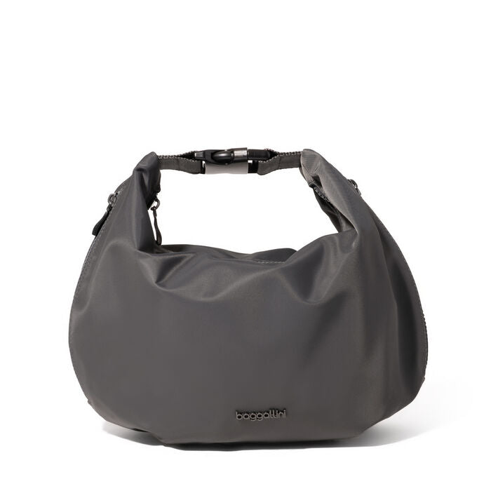 Baggallini Crescent Convertible Hobo - Smoke Twill
