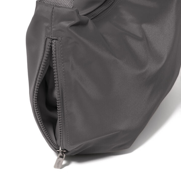 Baggallini Crescent Convertible Hobo - Smoke Twill