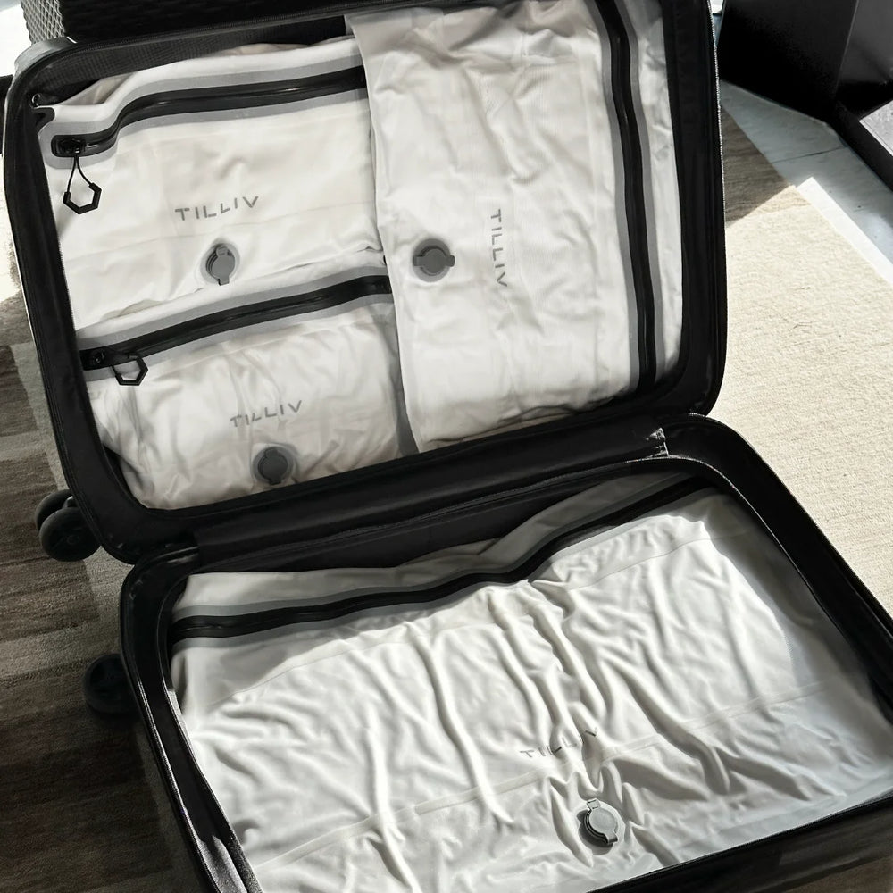 TILLIV Compak Medium with Zipper Guard -  Digital White