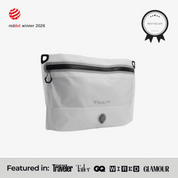TILLIV Compak Medium with Zipper Guard -  Digital White