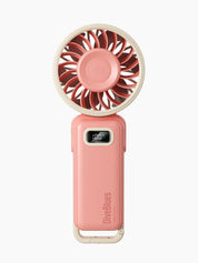 DiveBlues Turbo Wind Handheld Fan, Blow Dryer Power - Pink