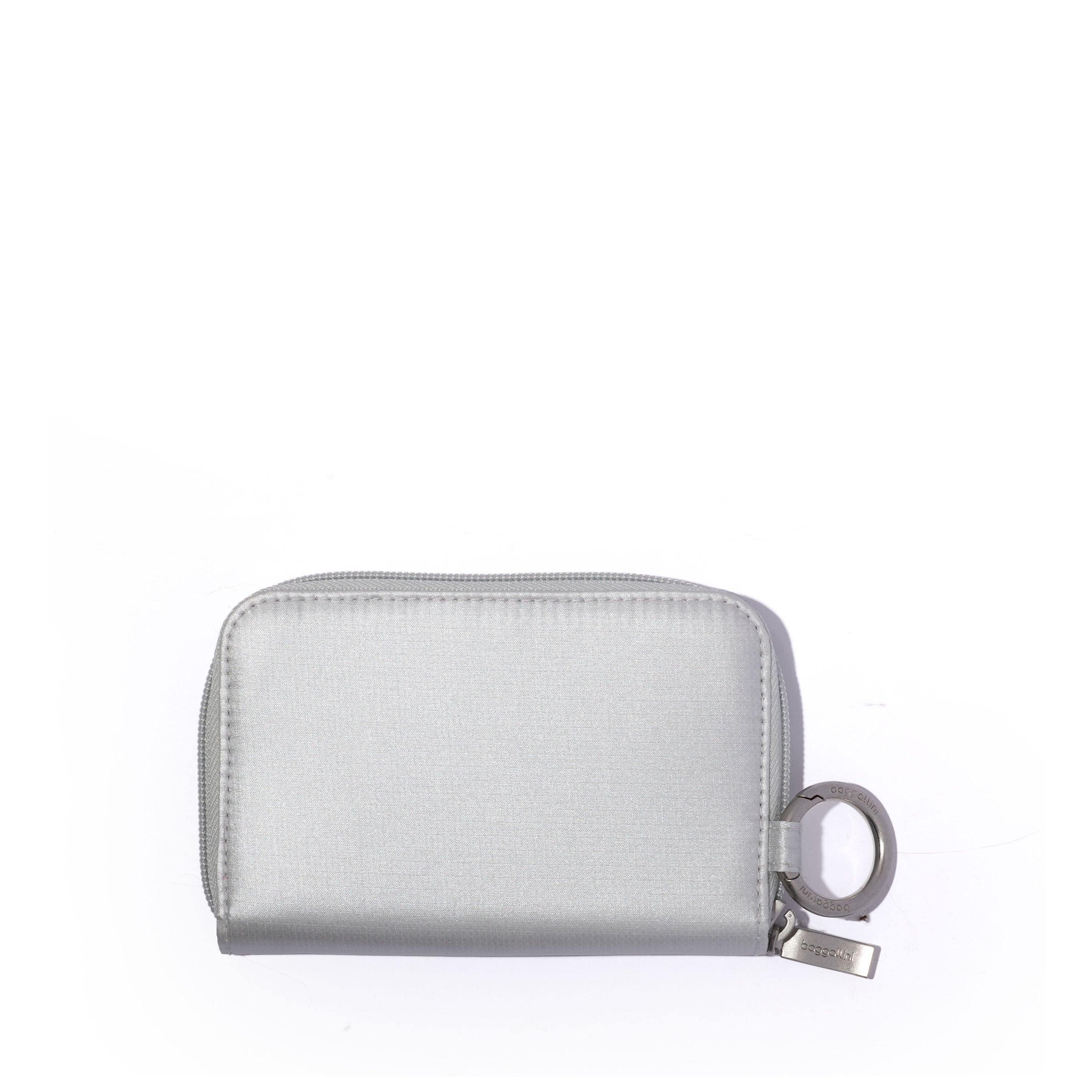 Baggallini Deluxe Card Case - Silver Metallic