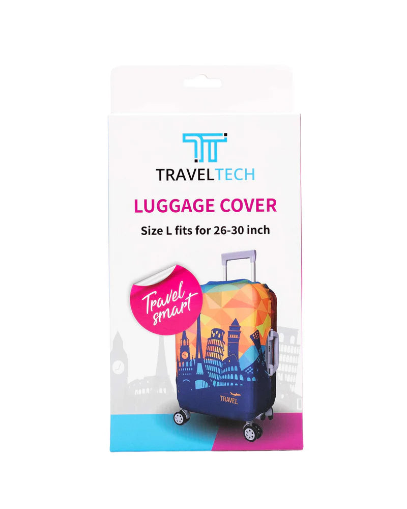 BH Luggage Covers | Fits Med. & Large Cases - Iconic Travel Sites