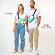 Rareform Large Zion Sling - Pink/White