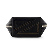 KUSSHI Everyday Makeup -  Satin Black Fabric with Leopard Interior