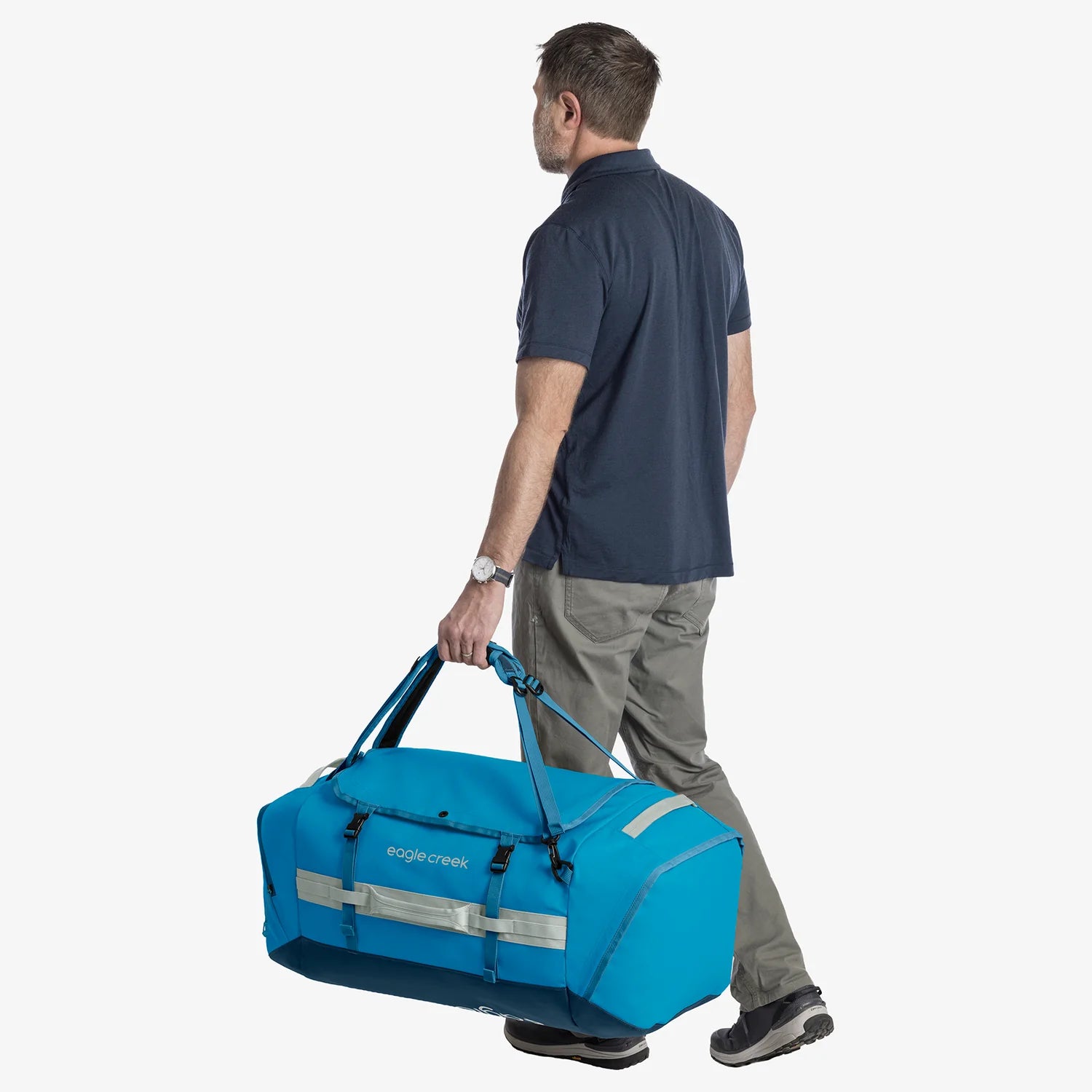 Eagle Creek Cargo Hauler 90L Rolling Duffel Bag - Harbor Blue