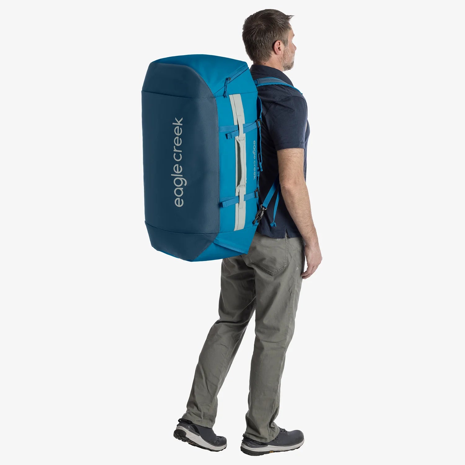 Eagle Creek Cargo Hauler 90L Rolling Duffel Bag - Harbor Blue