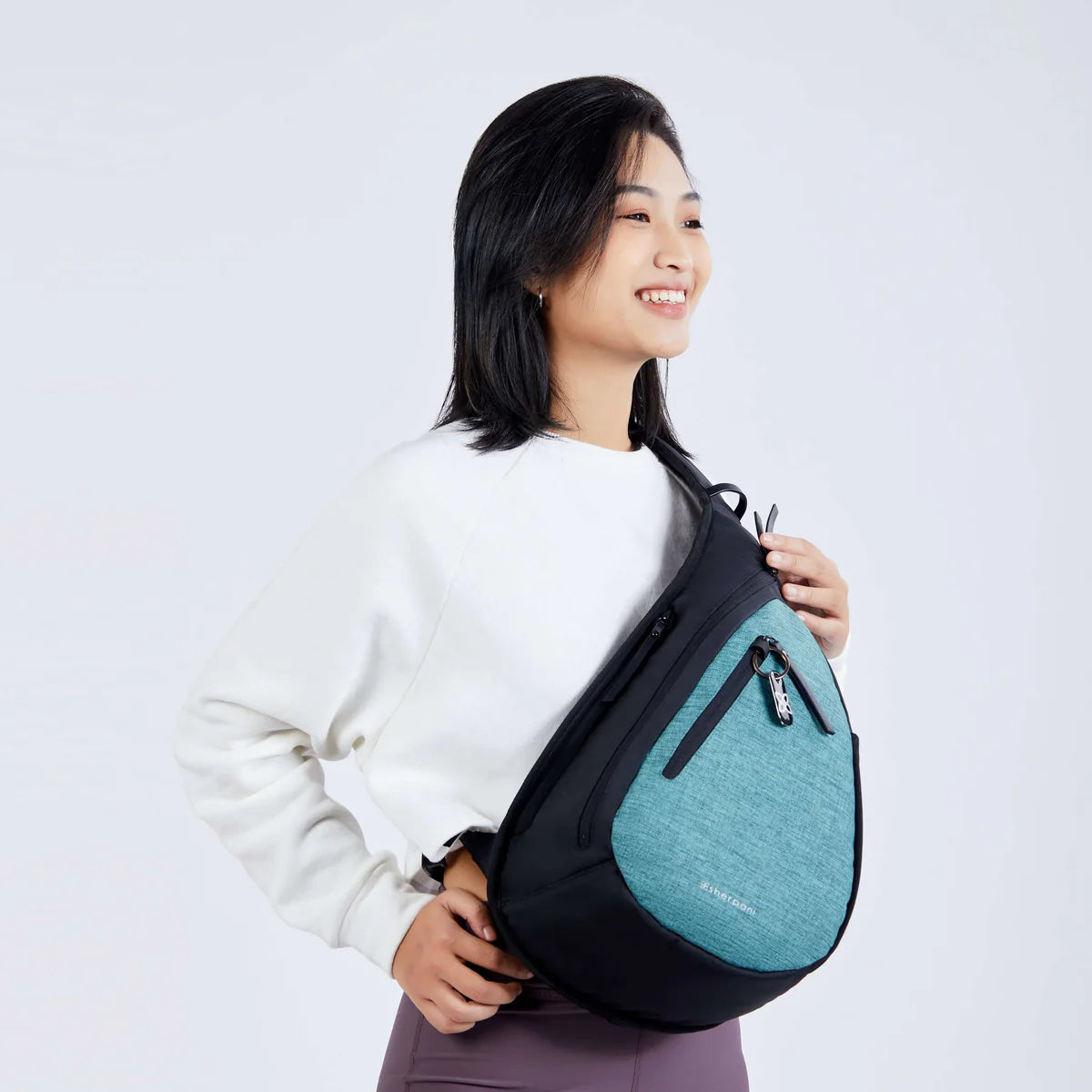 Sherpani Esprit Anti-theft Sling Backpack - Teal