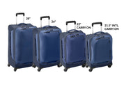 Eagle Creek EXPANSE 4-Wheel 22" Carry On Luggage - Pilot Blue