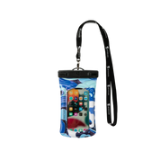 Geckobrands Float Phone Dry Bag - Summer Waves