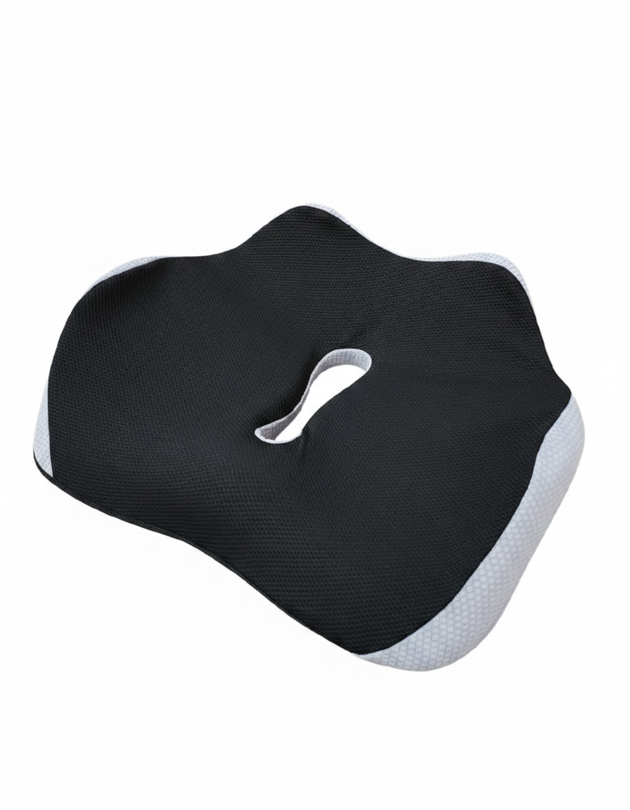 Regal Comfort Memory Foam Seat Cushion - Black