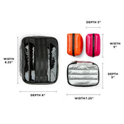 Think Royln Glamour Girl Kit - Black Patent/Silver/Orange/Fuchsia