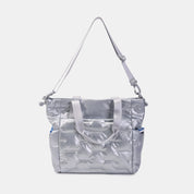 Hedgren Puffer Tote Bag - Pearl Blue