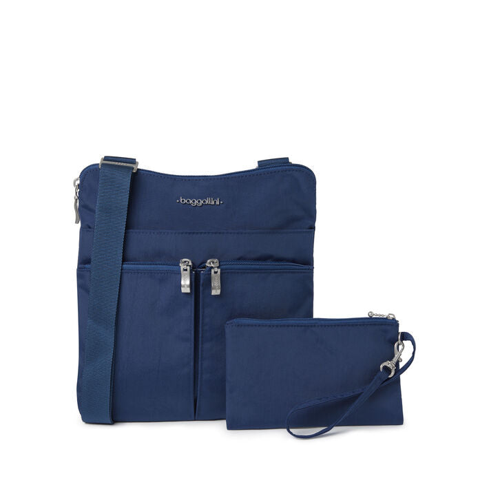 Baggallini Horizon Crossbody - Pacific Blue