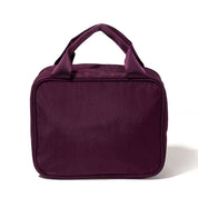 Baggalinni Hanging Travel Toiletry Kit - Mulberry, back view 