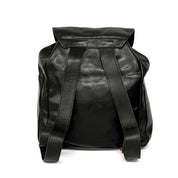 Bosca Small Leather Backpack - Black