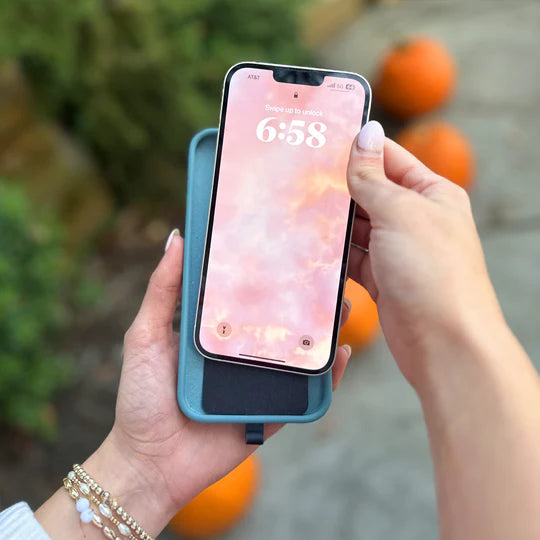 Save The Girls Clip & Go Ice Chain with Pouch - White/Gold