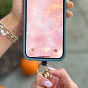 Save The Girls Clip & Go Ice Chain with Pouch - White/Gold