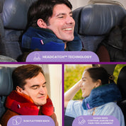 Cabeau Evolution Earth Travel Neck Pillow - Black/Grey