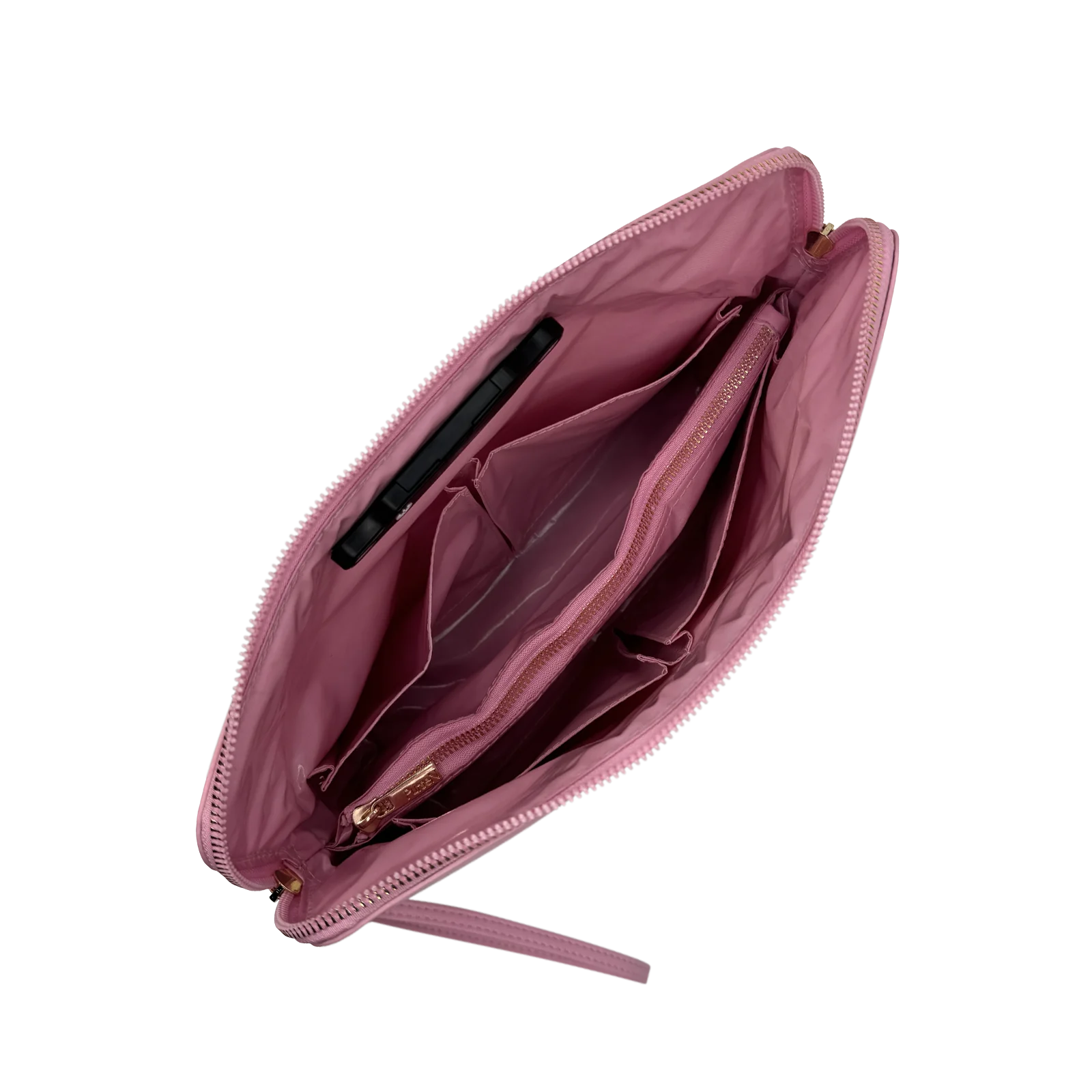 PurseN NEW Updated Litt Makeup Case - Rose Quartz