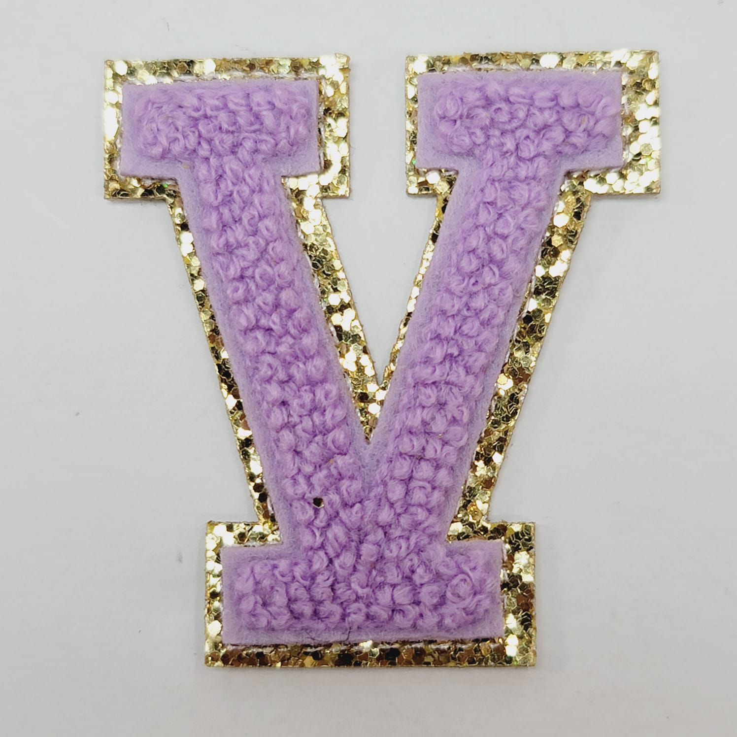 Varsity Letter Patch V - Lavender – Irv's Luggage