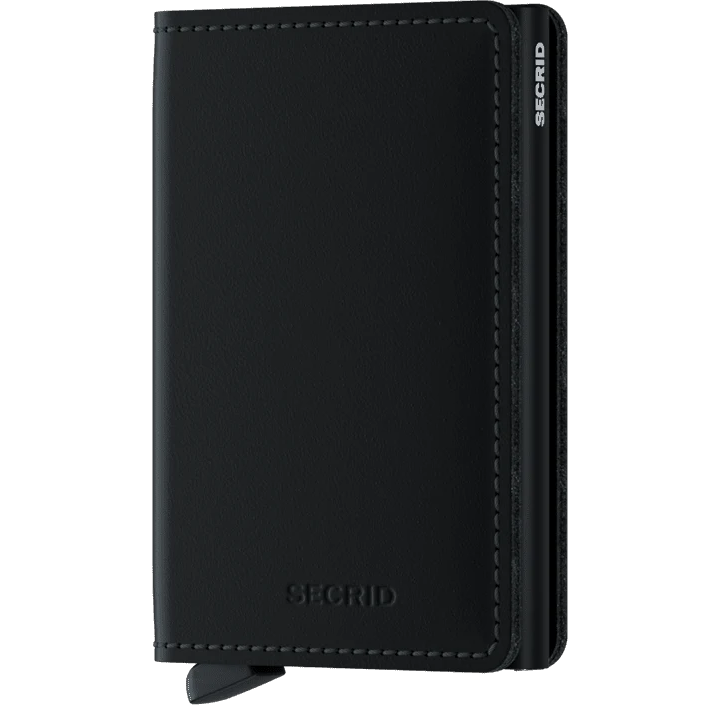 Secrid Original Slim Wallet Matte - Black