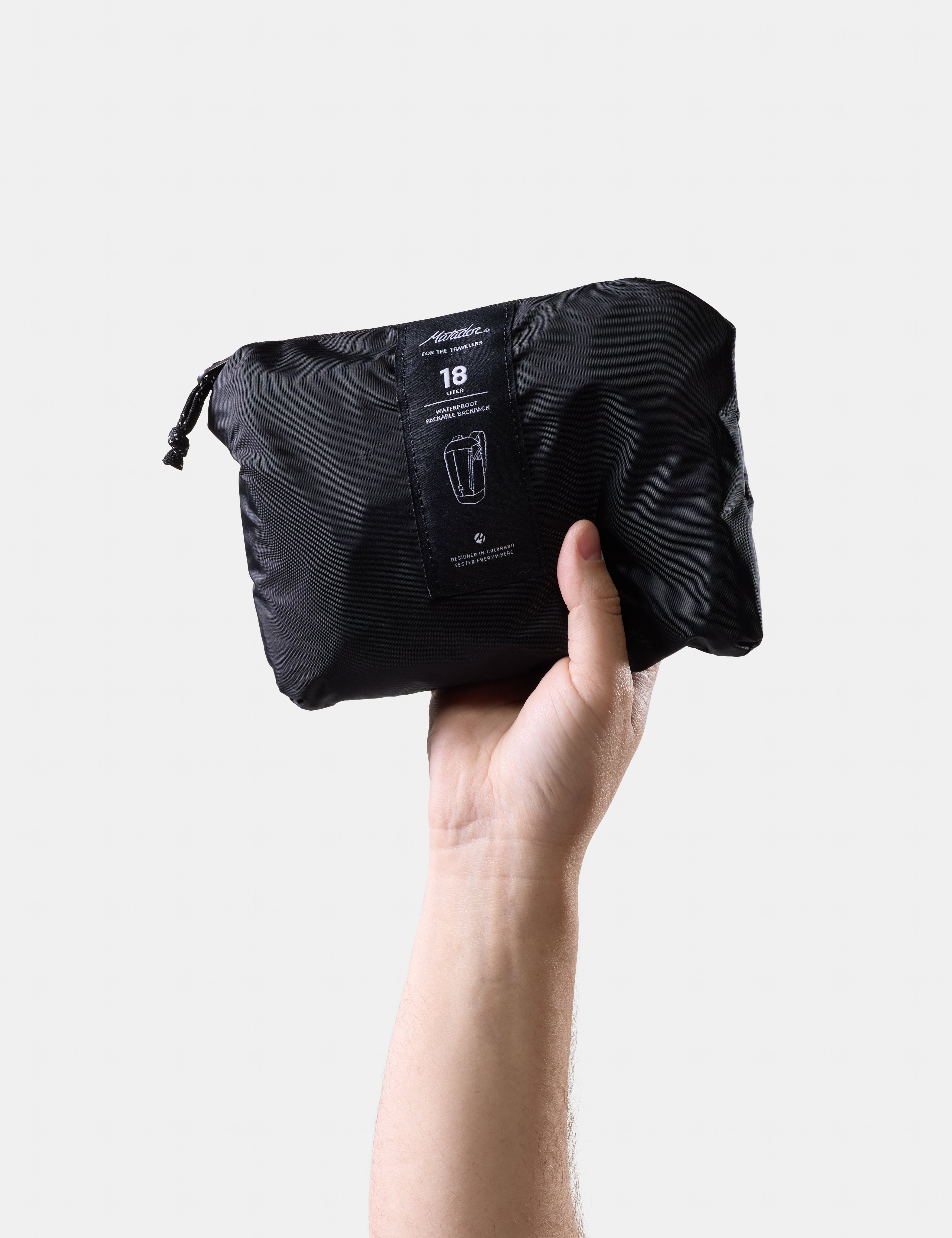 Matador 18L Waterproof Packable Backpack - Black