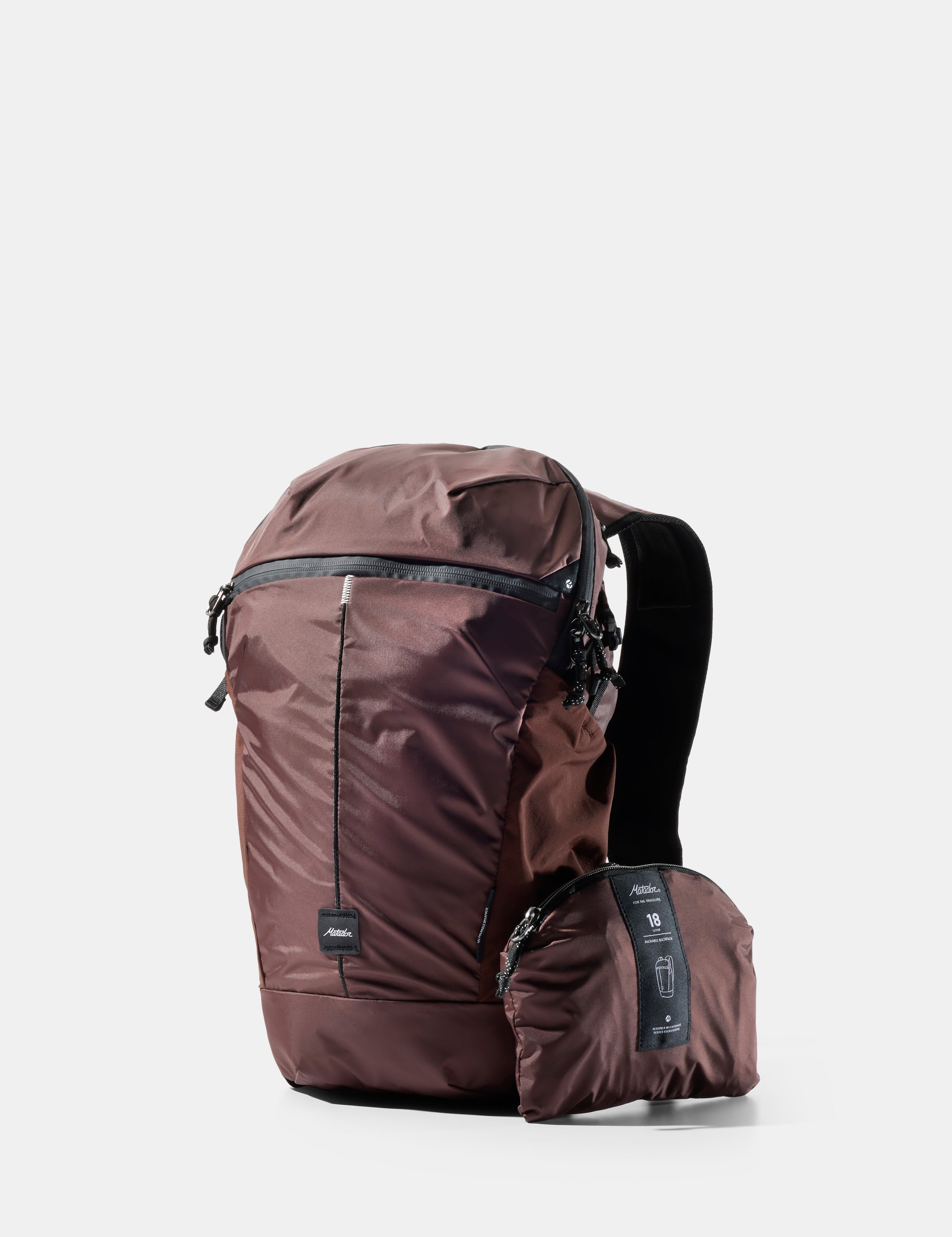 Matador 18L Packable Backpack - Garnet
