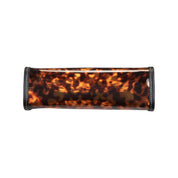 Stephanie Johnson Medium Zip Cosmetic Case -Clearly Tortoise