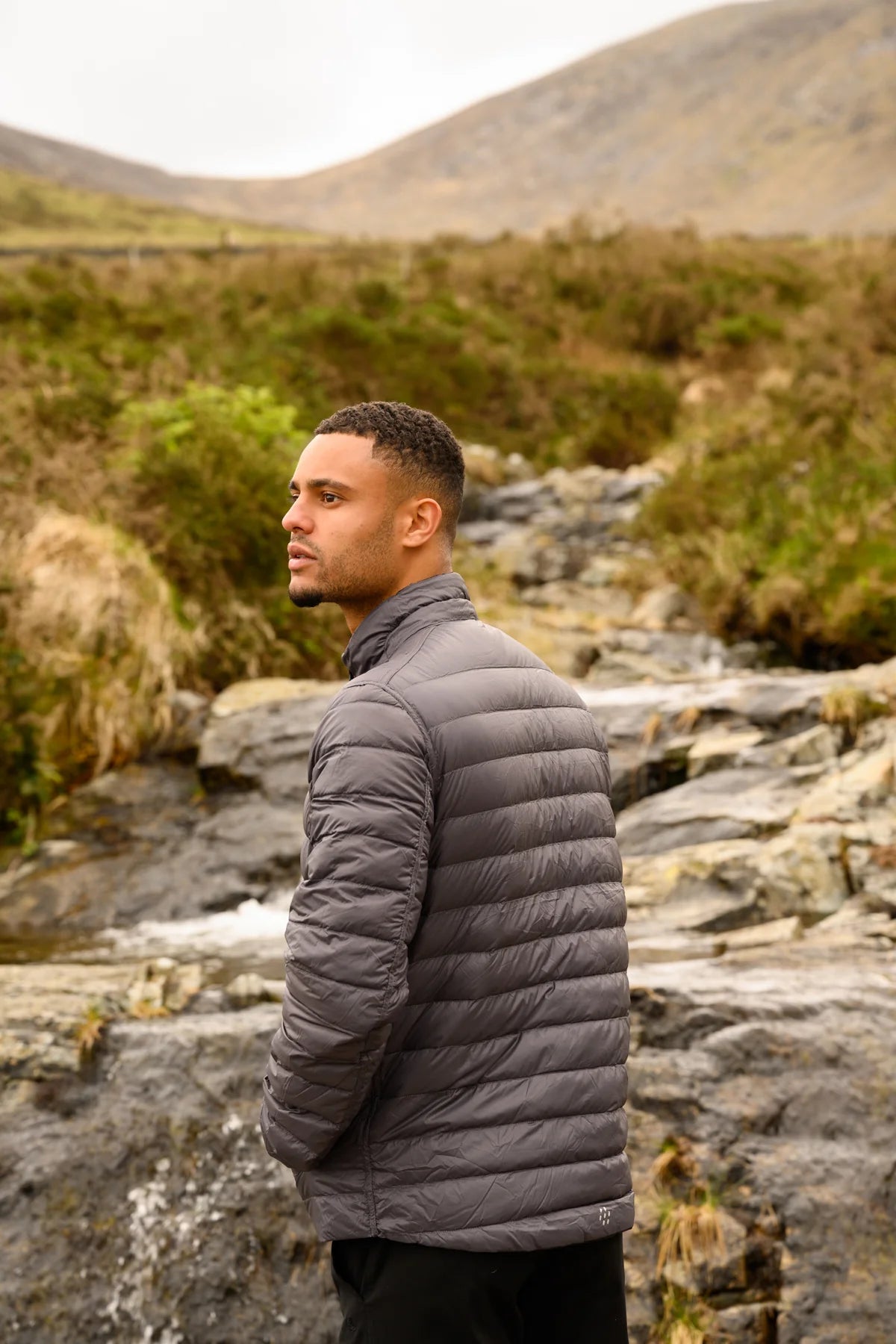 Mac In a Sac Polar Packable Reversible Men's Down Jacket XL - Jet Black Charcoal