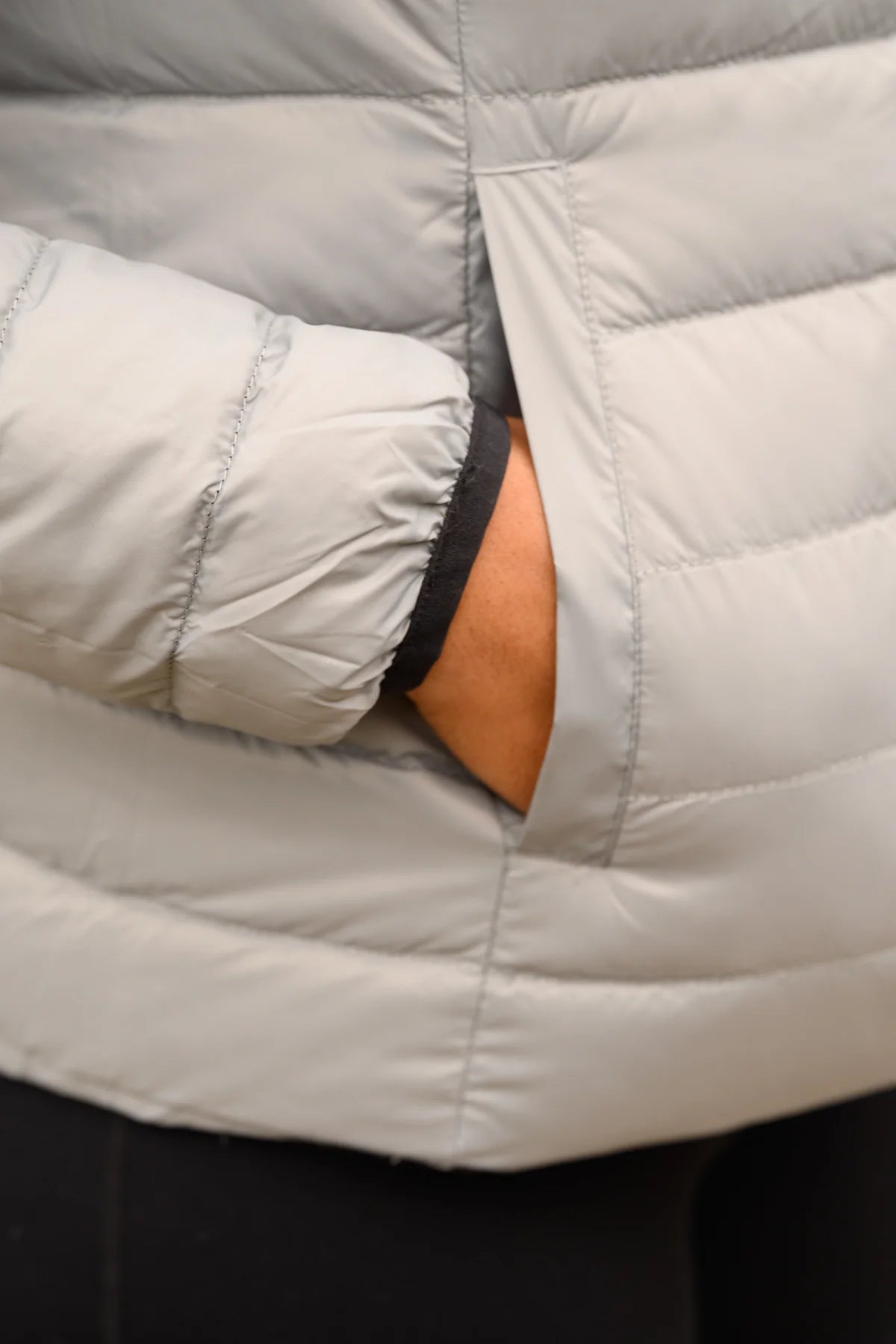 Mac In a Sac Polar Packable Reversible Women's Down Jacket S - Black/Light Grey