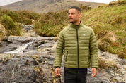 Mac In a Sac Polar Packable Reversible Men's Down Jacket L - Khaki/Black