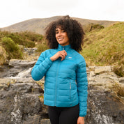 Mac In a Sac Polar Packable Reversible Women's Down Jacket S - Petrol Soft Grey