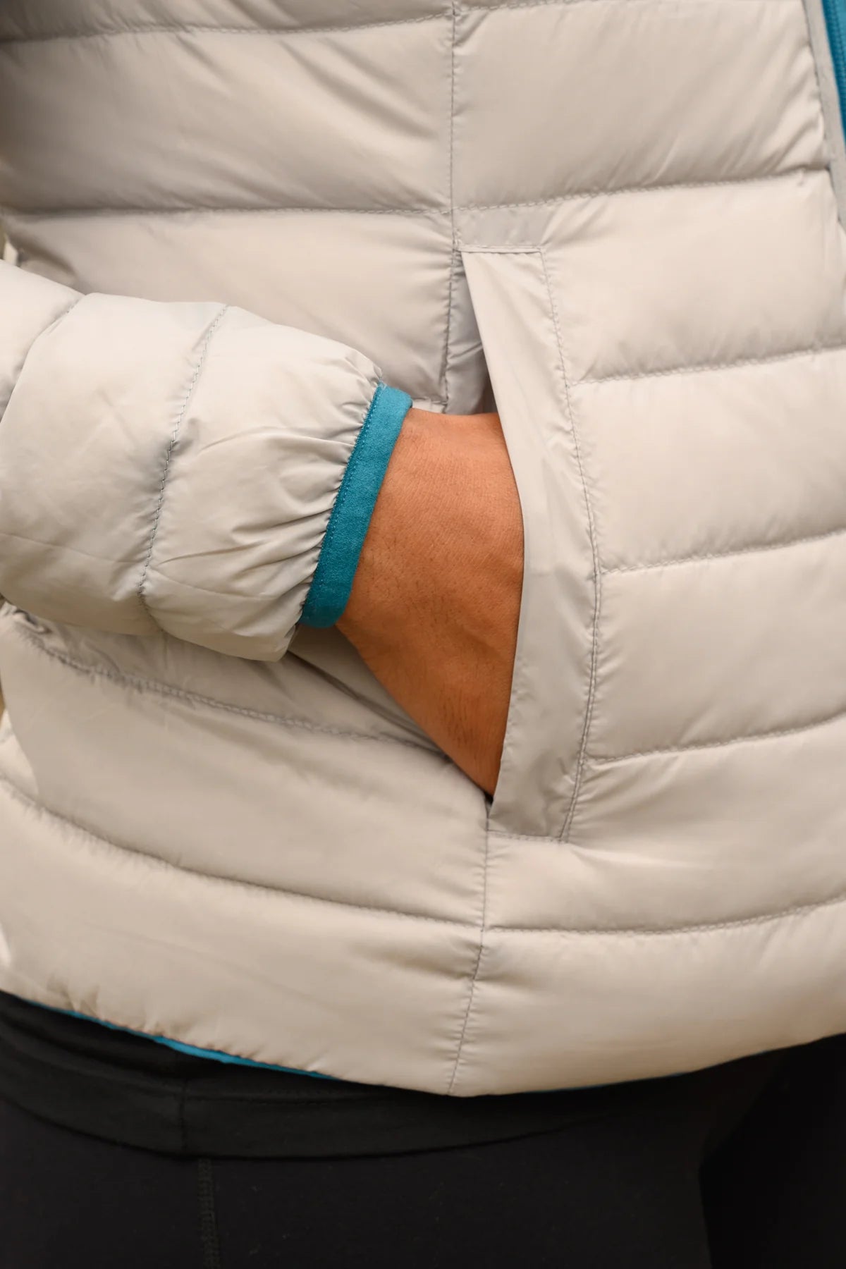 Mac In a Sac Polar Packable Reversible Women's Down Jacket S - Petrol Soft Grey