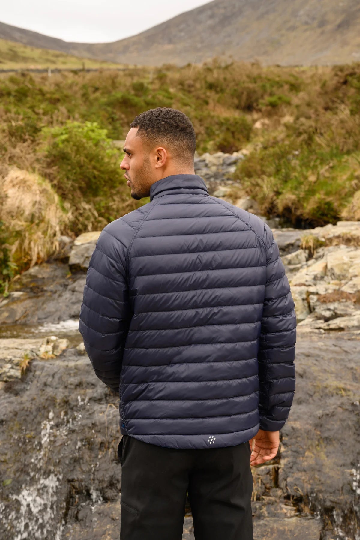 Mac In a Sac Polar Packable Reversible Men's Down Jacket XXL - Navy Saxe Blue