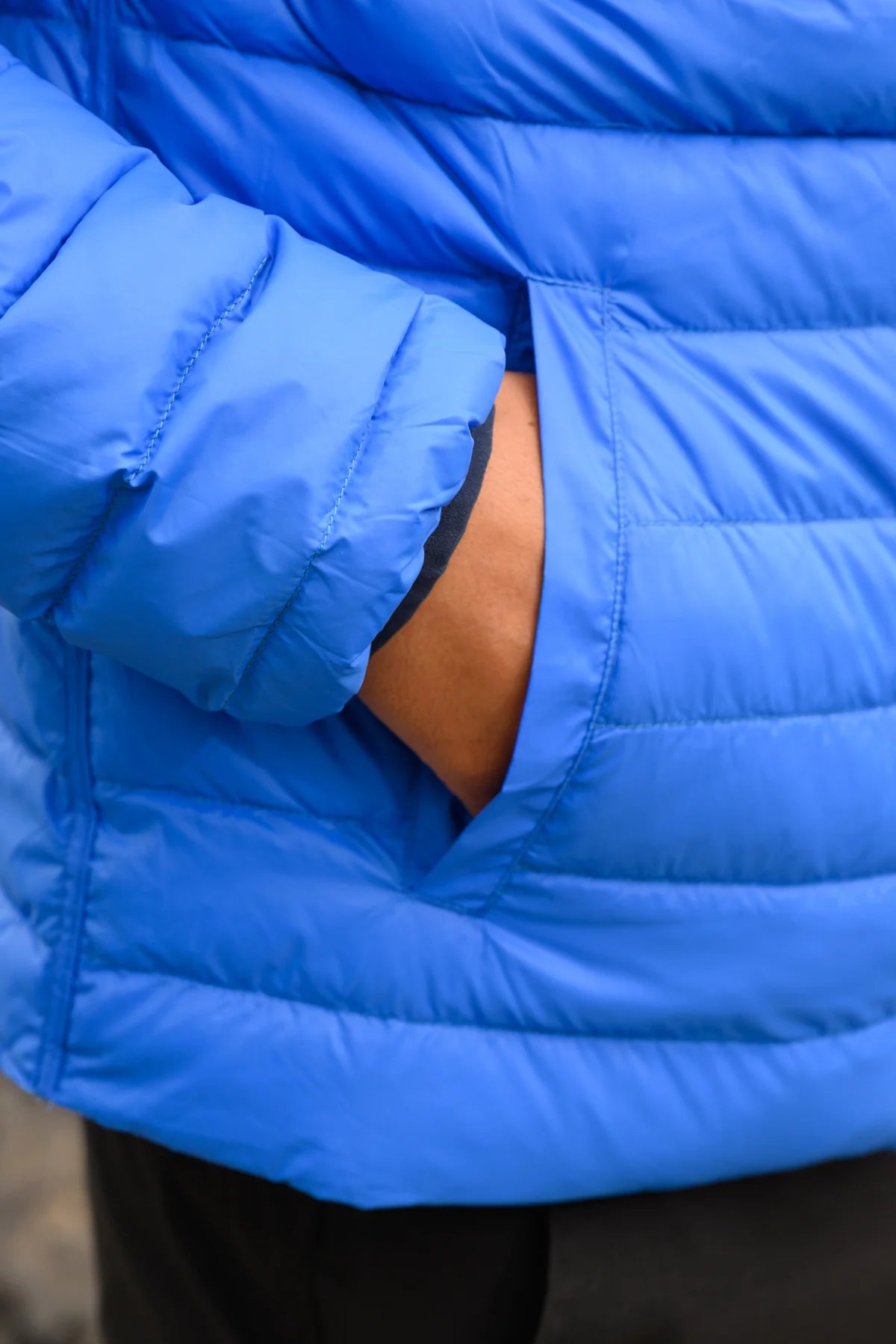 Mac In a Sac Polar Packable Reversible Men's Down Jacket XXL - Navy Saxe Blue