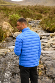 Mac In a Sac Polar Packable Reversible Men's Down Jacket XXL - Navy Saxe Blue