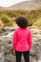 Mac In a Sac Polar Packable Reversible Women's Down Jacket S - Pink Navy