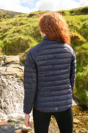 Mac In a Sac Polar Packable Reversible Women's Down Jacket L- Pink Navy