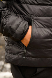 Mac In a Sac Polar Packable Reversible Men's Down Jacket L - Jet Black Charcoal