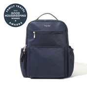 Baggallini Tribeca Expandable Laptop Backpack - French Navy