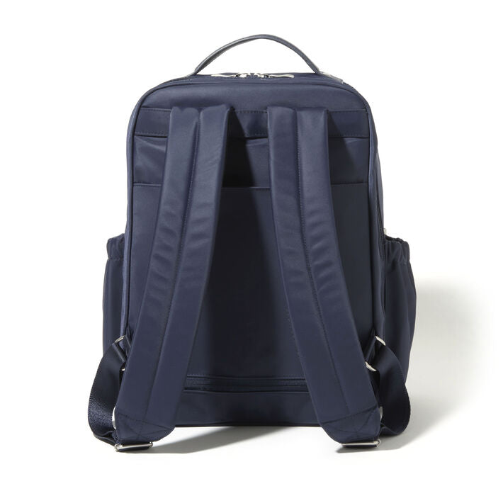Baggallini Tribeca Expandable Laptop Backpack - French Navy